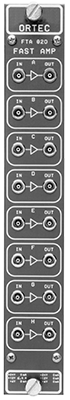 ORTEC FTA820A Octal Fast Timing Amplifier